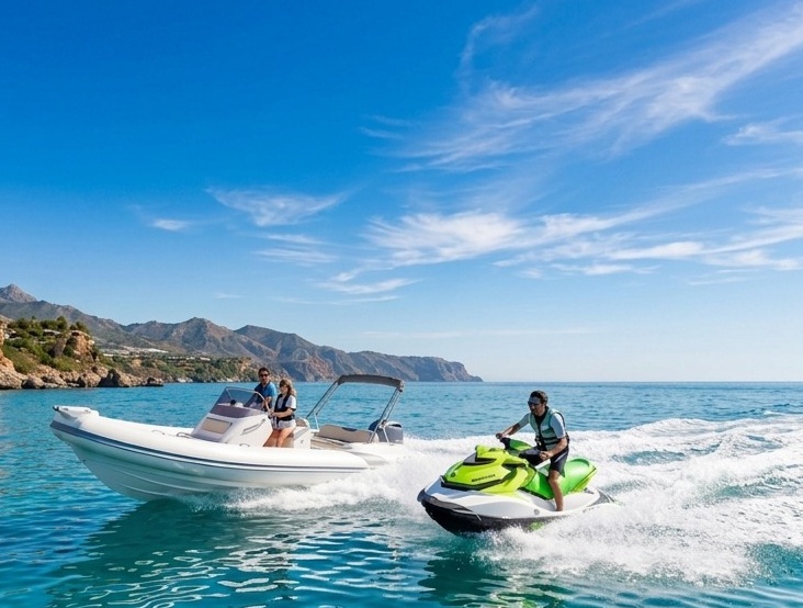 CURSO LICENCIA DE NAVEGACION (Barco y Moto Nautica) Desde 120 &euro;.  Nerja (Playazo) y Caleta de Velez (Puerto) 